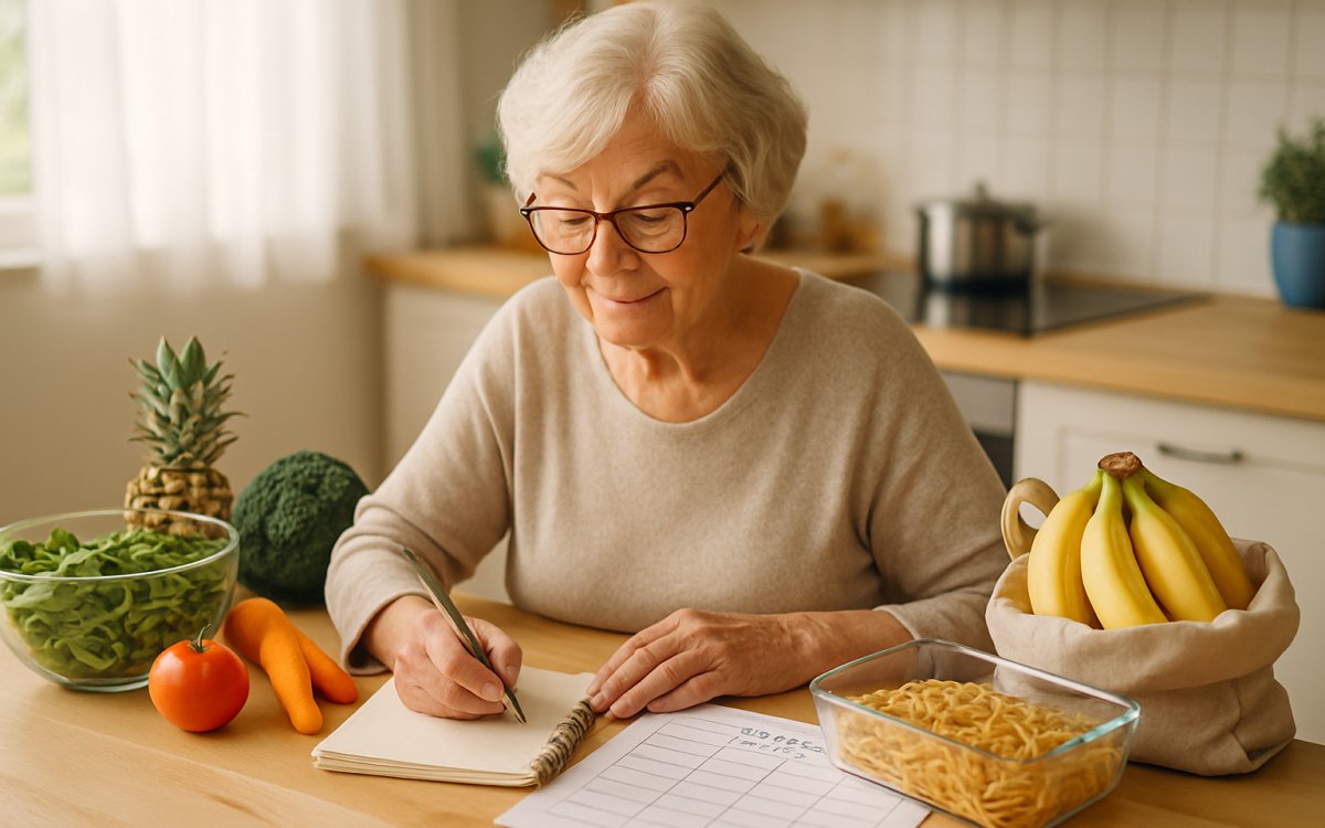 Meal planning tips for seniors living alone