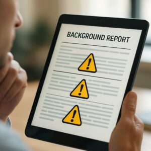 Signs a Background Report May Be Missing Important Details