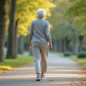 Tips for creating a sustainable walking routine for seniors