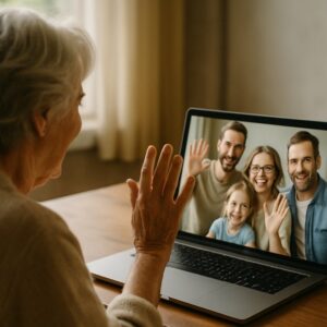 5 ways seniors can stay connected with family at a distance